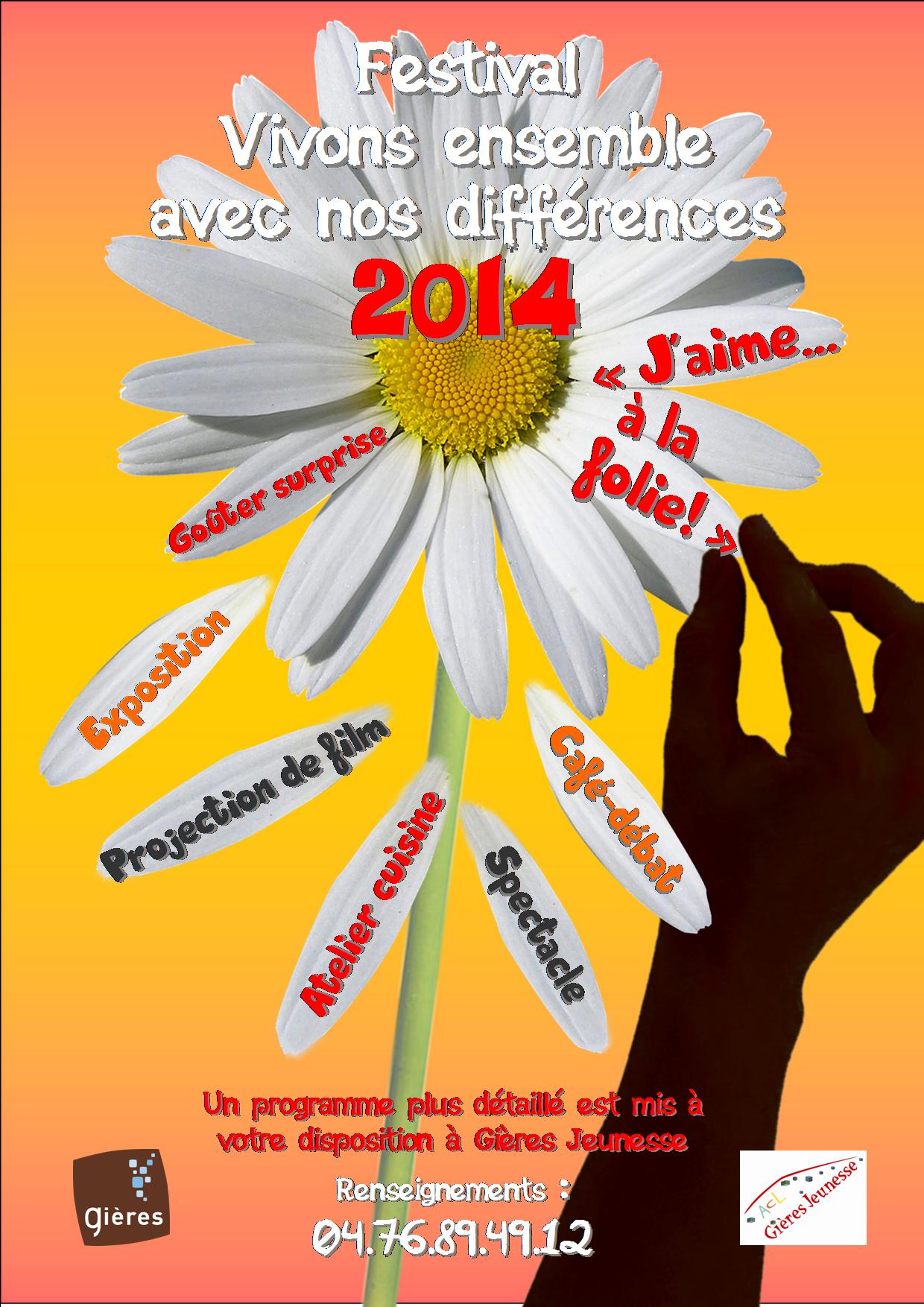 Festival Vivons ensemble avec nos différences