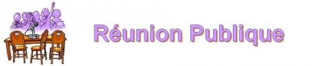 Réunion publique