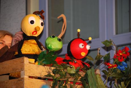 spectacle du théatre des lyres "dans mon jardin"