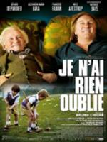 Cinéma : Je n'ai rien oublié