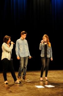 Chant avec le collège Le Chamandier